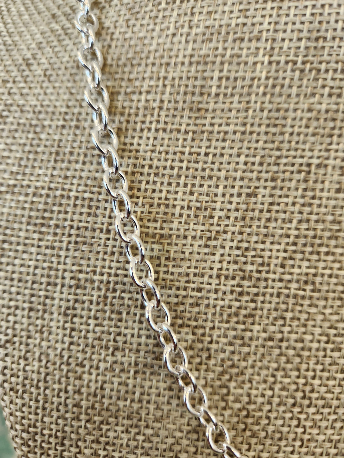 Sterling Silver 5.3 mm Oval Cable Chain - 30" Long
