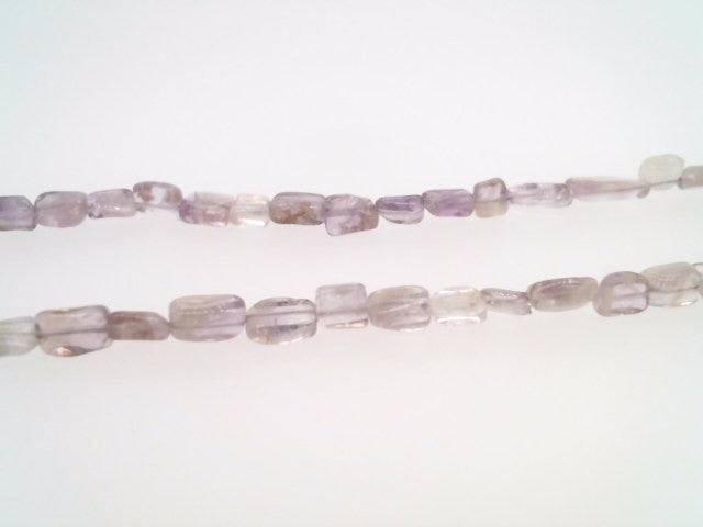 Handmade Sterling Silver Amethyst Bead Necklace With Mexican Coin Dated 1946, 21"
