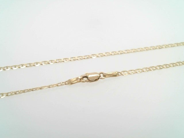 14 Karat Yellow Gold 2 Mm Anchor Chain, 17"