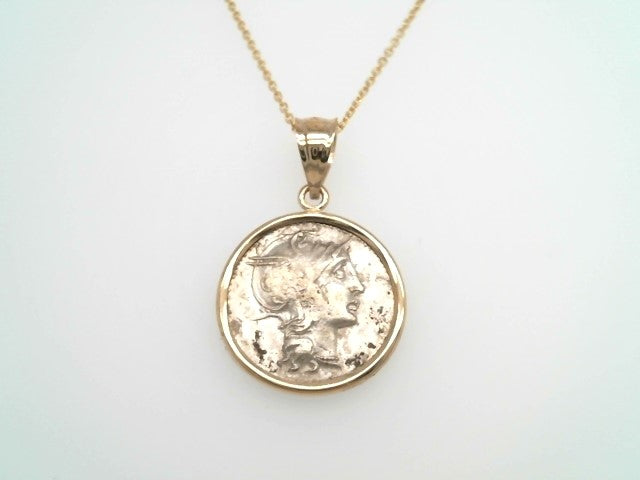 Silver Denarius Rome Republic Coin