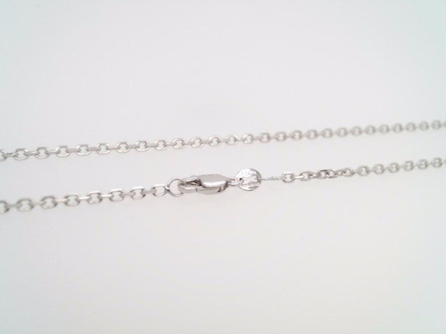 14 Karat White Gold 1.9Mm Cable Chain Length 16"