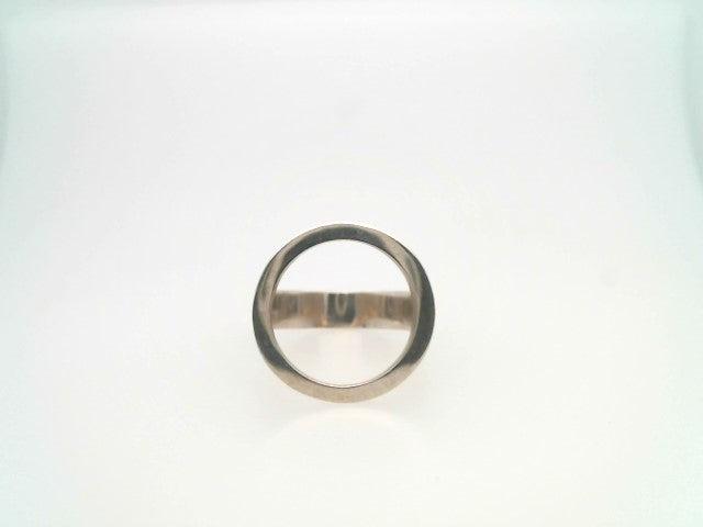 Sterling Silver "You Complete Me" Open Circle Ring