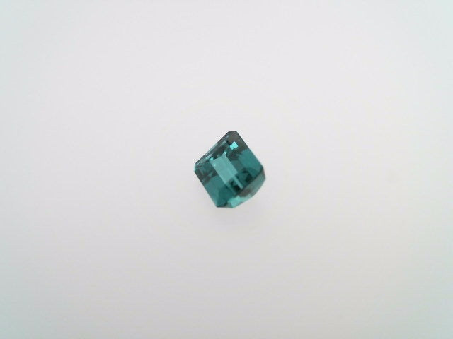 1.80 Carat Loose Square Emerald Cut Indicolite Tourmaline