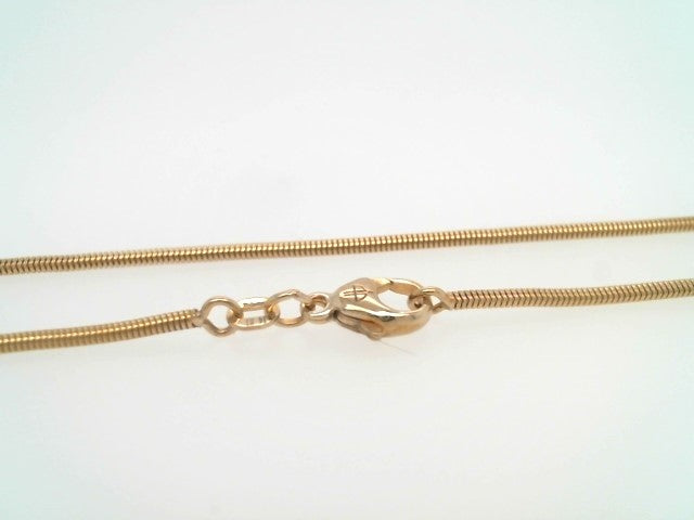 Vintage 14 Karat Yellow Gold 1.5 Mm Smooth Snake Chain, 24"