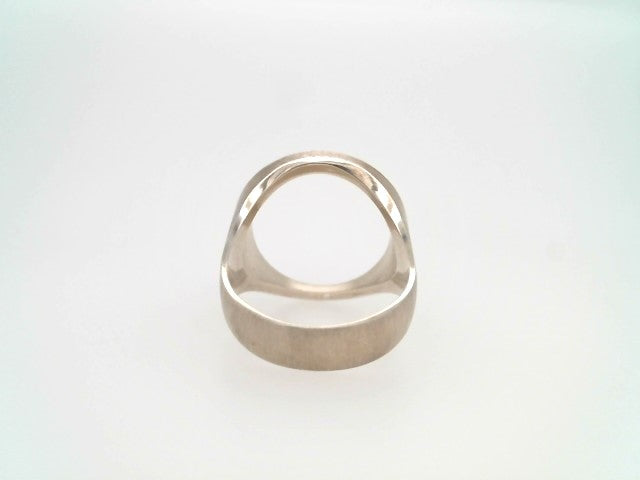 Sterling Silver "You Complete Me" Open Circle Ring