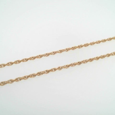 14 Karat Yellow Gold 2 Mm Rope Chain 15"