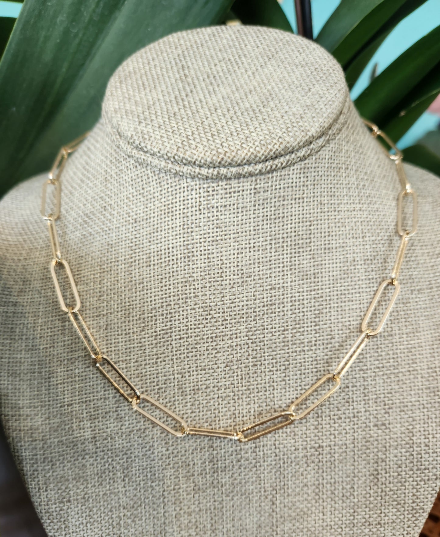 14 Karat Yellow Gold 6.2 Mm Paperclip Link Chain With Lobster Clasp,18