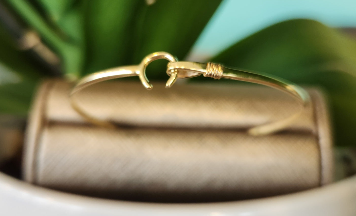 Vintage 14K YG Bangle Bracelet