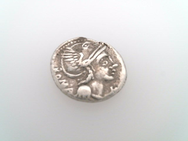 Silver Denarius Rome Republic Coin