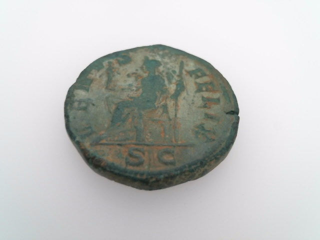 Bronze Roman Empire Sestertius Coin