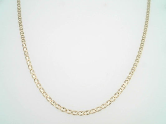 14 Karat Yellow Gold 2 Mm Anchor Chain, 17"