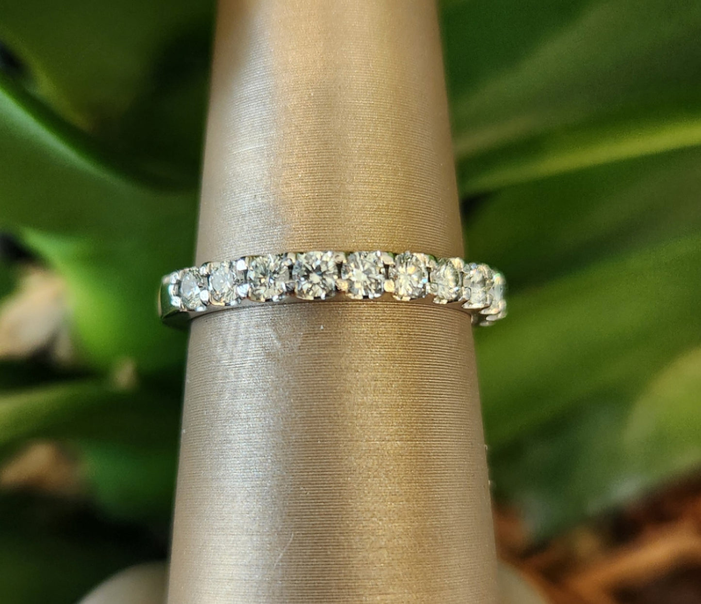 Online Special * Platinum 12-Stone Diamond  Band