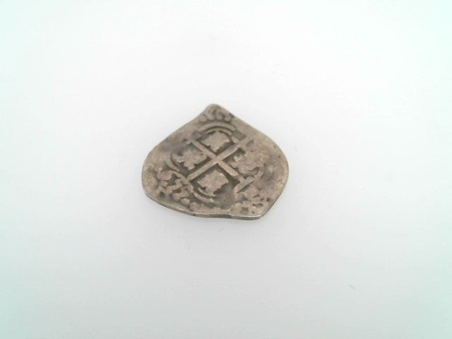 Unknown Shipwreck 1 Reale; Philip IV, 2.16 grams, Potosi, Assayer E Grade 2, Date 1655