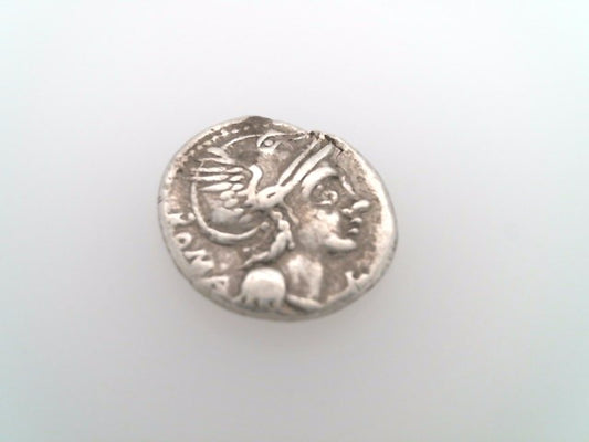 Silver Denarius Rome Republic Coin