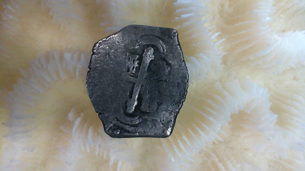 1715 Fleet 4 Reales Coin

Date: 1700s
Reign: Philip V
Mint: Mexico