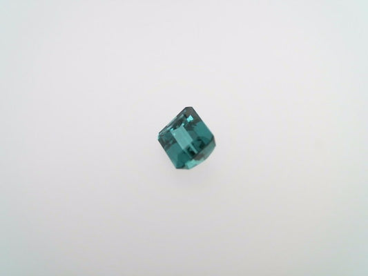 1.80 Carat Loose Square Emerald Cut Indicolite Tourmaline