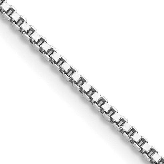 Sterling Silver 1.4 Mm Box Link Chain, 18"